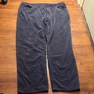 Michael Kors Men's Dark Corduroy Pants